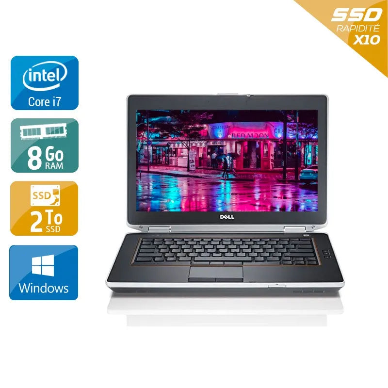 Latitude E6430 14" 2012 - Intel Core i7 2,7Ghz - 2 - 8Go DDR3 - 2To SSD - Intel HD Graphics 4000 - Gris / Noir - Windows 10 - AZERTY Reconditionné - 450,45 € Latitude E6430 14" 2012 - Intel Core i7 2,7Ghz - 2 - 8Go DDR3 - 2To SSD - Intel HD Graphics 4000 - Gris / Noir - Windows 10 - AZERTY Reconditionné Dell reconditionné disponible sur QuelBonPlan