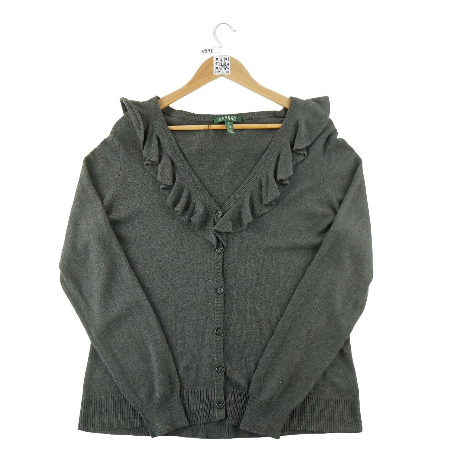 Lauren Ralph Lauren Gilet cardigan Femme Taille XL Gris #QWE3918 Très bon état Ralph Lauren reconditionné disponible sur Sporteed