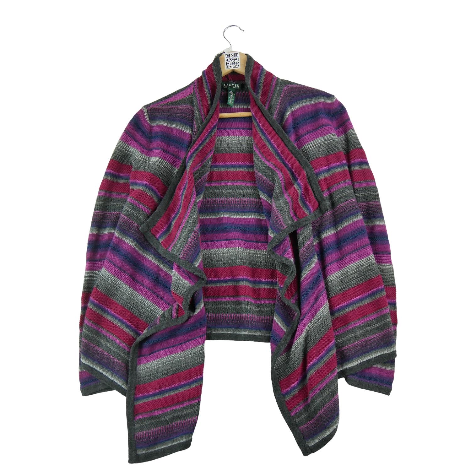 Lauren Ralph Lauren Gilet en lin cardigan Femme Taille S Violet Très bon état Ralph Lauren reconditionné disponible sur Sporteed
