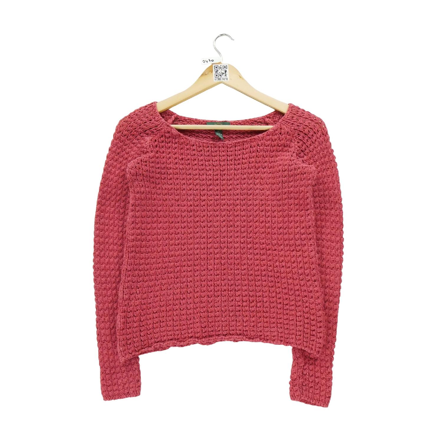 Lauren Ralph Lauren Pull en lin Femme Taille M Rouge Très bon état Ralph Lauren reconditionné disponible sur Sporteed