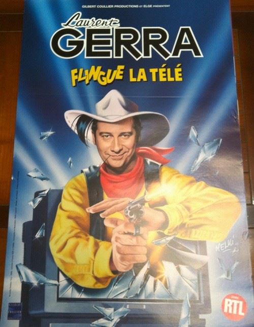 Laurent GERRA - 40x60 cm - AFFICHE / POSTER État correct N/A reconditionné disponible sur Fnac