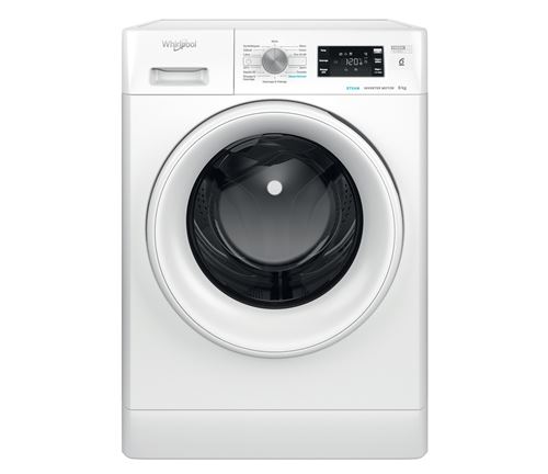 Lave ling Hublot Whirlpool FFBS 8458 WV FR REC blanc État correct Whirlpool reconditionné disponible sur Fnac | Dero
