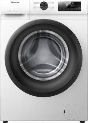 Lave linge compact HISENSE LL WFQE7014EVM Très bon état reconditionné disponible sur Boulanger