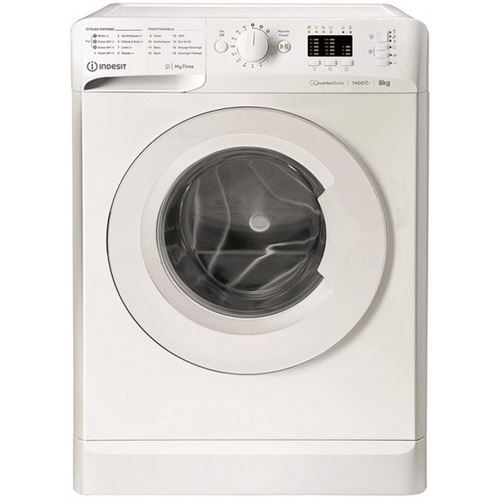 Lave linge frontal Indesit MTWA81495WFR Blanc Reconditionné Occasion Indesit reconditionné disponible sur Fnac | Dero