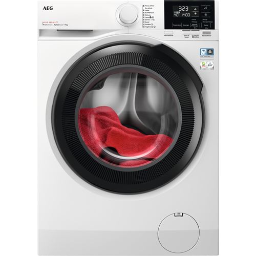 Lave-linge hublot AEG Série 6000 Prosense® Eco valve LFR63H149Q 9 kg Blanc État correct AEG reconditionné disponible sur Fnac
