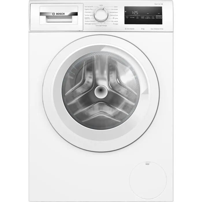 Lave-linge hublot BOSCH WAN28258FR SER4 - 8 kg - Induction - L60cm - 1400 trs/min - Classe A - Vapeur - Blanc Reconditionné - 889,90 € Lave-linge hublot BOSCH WAN28258FR SER4 - 8 kg - Induction - L60cm - 1400 trs/min - Classe A - Vapeur - Blanc Reconditionné Bosch reconditionné disponible sur Cdiscount Seconde Vie | Dero