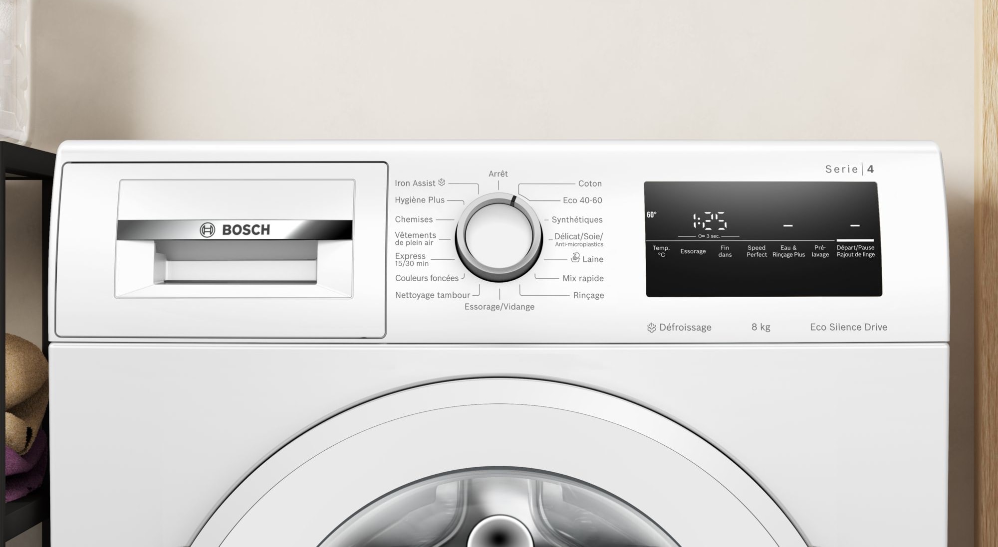 Lave-linge hublot BOSCH WAN2827AFR Très bon état Bosch reconditionné disponible sur Underdog | Dero