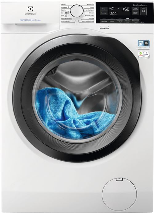 Lave-linge hublot Electrolux EW6F3811RA Blanc Reconditionné État correct Electrolux reconditionné disponible sur Fnac