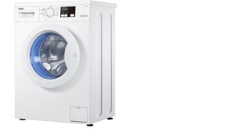 Lave linge hublot Haier HW601411NF RECONDITIONNÉ État correct Haier reconditionné disponible sur Fnac