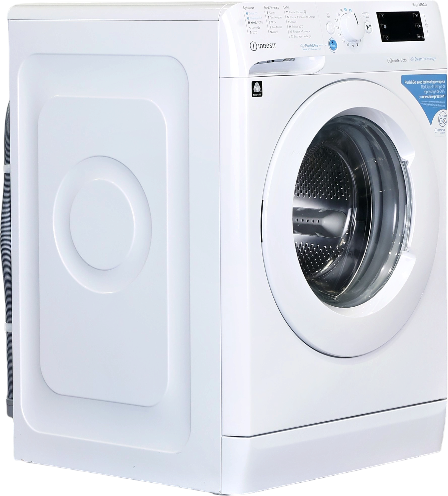 Lave-linge hublot INDESIT BWE91296XWVFR Très bon état - 329,00 € Lave-linge hublot INDESIT BWE91296XWVFR Très bon état Indesit reconditionné disponible sur Underdog