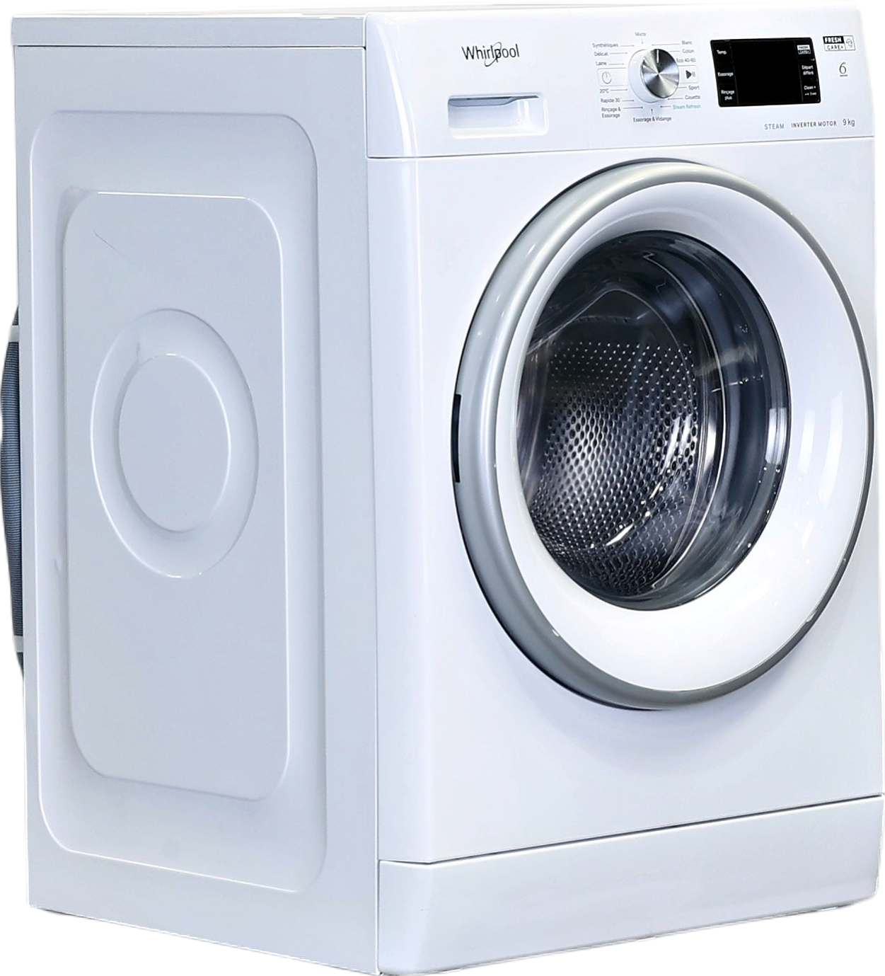 Lave-linge hublot WHIRLPOOL FFBP9248SVFR Bon état - 349,00 € Lave-linge hublot WHIRLPOOL FFBP9248SVFR Bon état Whirlpool reconditionné disponible sur Underdog