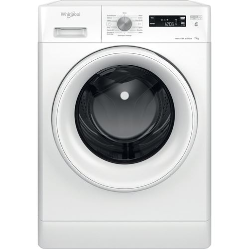 Lave-linge hublot WHIRLPOOL FFS7458WFR Blanc 7Kg - 1400tr/min - 78dB - Classe B État correct - 329,00 € Lave-linge hublot WHIRLPOOL FFS7458WFR Blanc 7Kg - 1400tr/min - 78dB - Classe B État correct Whirlpool reconditionné disponible sur Fnac | Dero