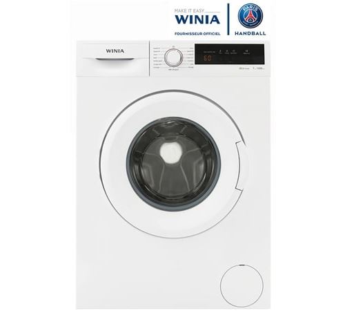 Lave-linge hublot Winia WVD-07T0WW12U45 7 kg Blanc État correct Winia reconditionné disponible sur Fnac | Dero