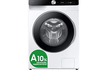 - Lave-linge Ouverture frontale 3, WW90DG6U85LKU3, Blanc, L:60cm, H:85cm, P:55cm, Classe énergétique : A Très bon état - 465,30 € - Lave-linge Ouverture frontale 3, WW90DG6U85LKU3, Blanc, L:60cm, H:85cm, P:55cm, Classe énergétique : A Très bon état Samsung reconditionné disponible sur Darty