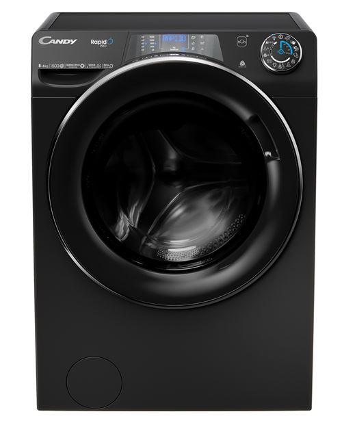 LAVE LINGE SECHANT 8+5kg, 1500trs, coloris noir État correct Candy reconditionné disponible sur Fnac