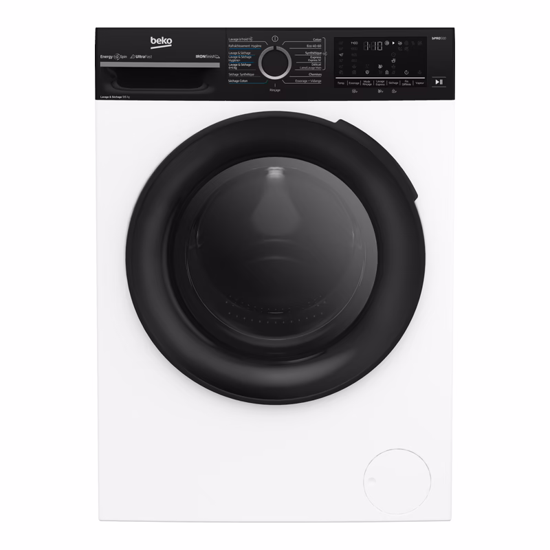 Lave-linge Sechant 9 Kg / 6 Kg Beko Bm3dt49601w reconditionné disponible sur Electro Depot