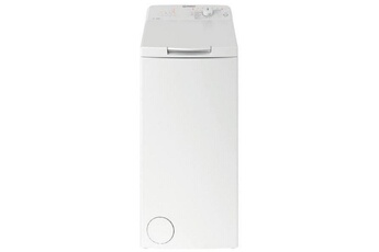 Lave-linge top 6kg 1200 tours/min BTWL6240FR/N Bon état Indesit reconditionné disponible sur Darty | Dero