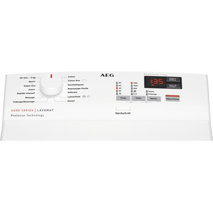 Lave-Linge Top AEG L6TBR622K État correct AEG reconditionné disponible sur Underdog
