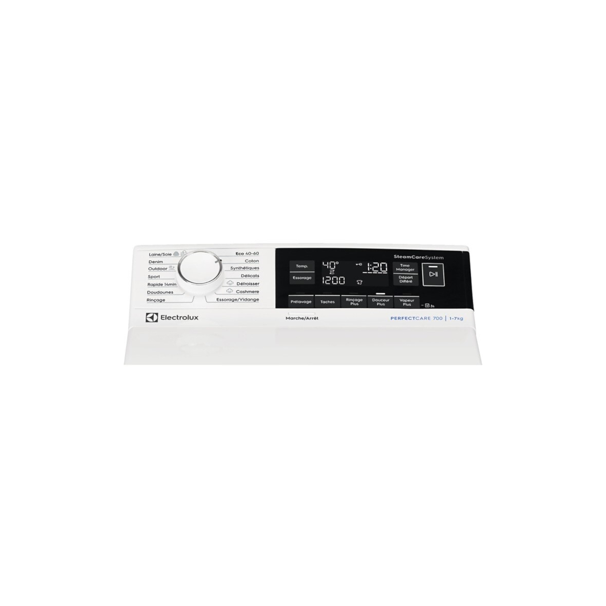 Lave-Linge Top ELECTROLUX EW7T3733BO État correct - 359,00 € Lave-Linge Top ELECTROLUX EW7T3733BO État correct Electrolux reconditionné disponible sur Underdog