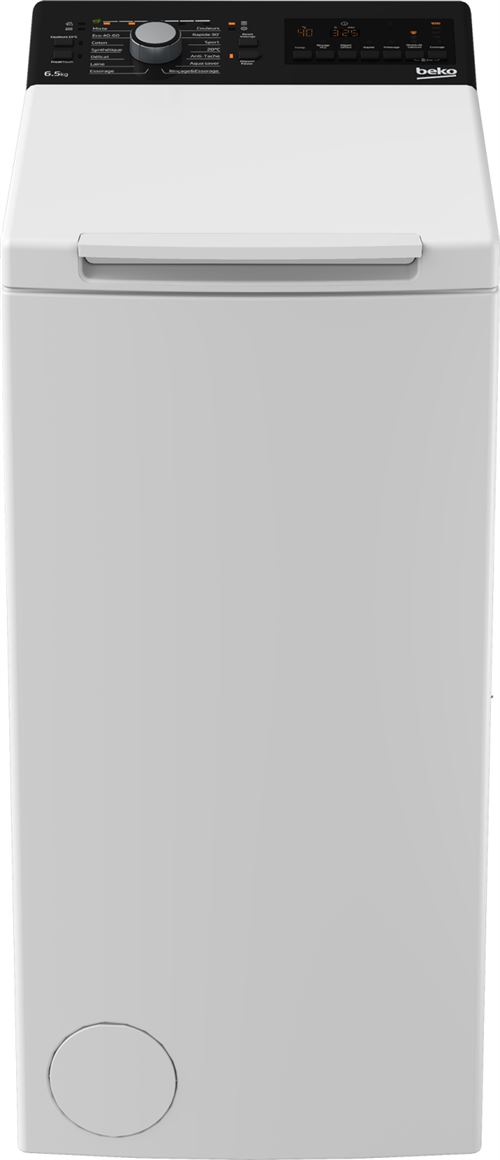 Lave-linge top par le dessus Beko BTL1WFP10652FR État correct - 389,00 € Lave-linge top par le dessus Beko BTL1WFP10652FR État correct Beko reconditionné disponible sur Fnac