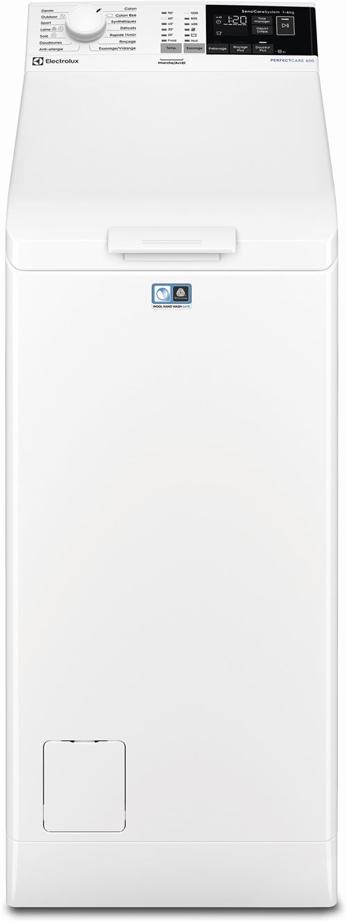 Lave-linge top par le dessus Electrolux EW6T3164AA Reconditionné Blanc État correct reconditionné disponible sur Fnac
