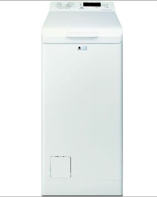 Lave-linge top par le dessus Electrolux EWT1365EL2 blanc reconditionné État correct Electrolux reconditionné disponible sur Fnac