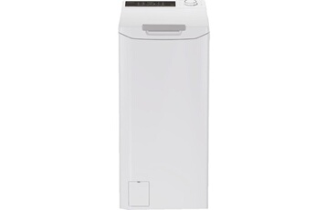 Lave linge top TCAS 274TM5-S 7 kg 1151 tr/min 41 cm Très bon état Candy reconditionné disponible sur Darty