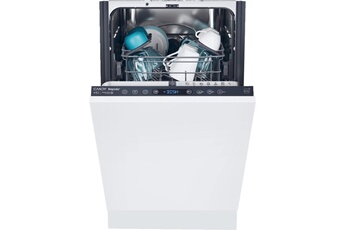 - Lave-vaisselle 2, CI0C7SB0FA, Gris, L:44.8cm, H:81.6cm, P:55.9cm, Classe énergétique : C Bon état Candy reconditionné disponible sur Darty