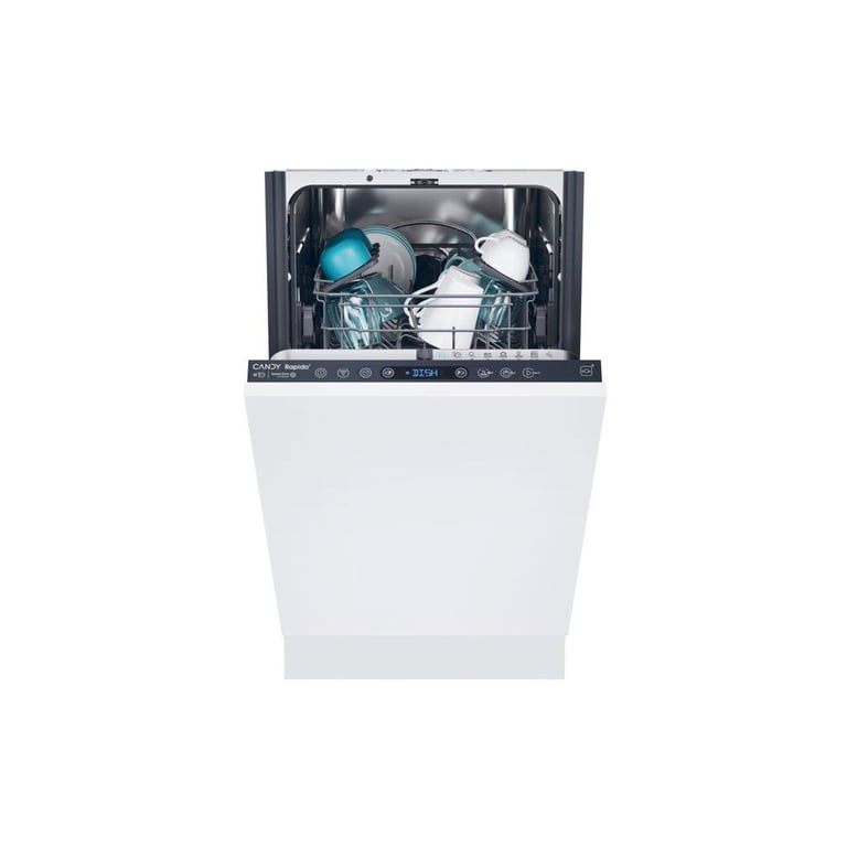 Lave-vaisselle Candy RapidÓ CI0C7SB0FA intégré 45 cm 10 couverts Wi?Fi/ Bluetooth 47 dB ouverture auto - Bon état Bon état Candy reconditionné disponible sur Pixmania | Dero