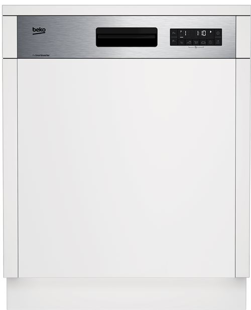 Lave-vaisselle encastrable Beko Série b300 BDSN28440X 14 couverts Inox anti-trace État correct Beko reconditionné disponible sur Fnac
