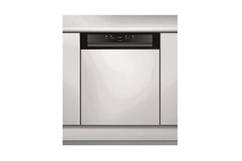Lave-vaisselle encastrable WBC 3C34 P B 14 couverts Largeur : 60 cm Profondeur : 56 cm Hauteur : 82 cm Noir Bon état Whirlpool reconditionné disponible sur Darty | Dero