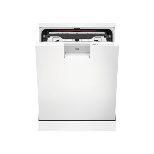 Lave-vaisselle pose libre AEG FFB76717PW Blanc État correct AEG reconditionné disponible sur Fnac