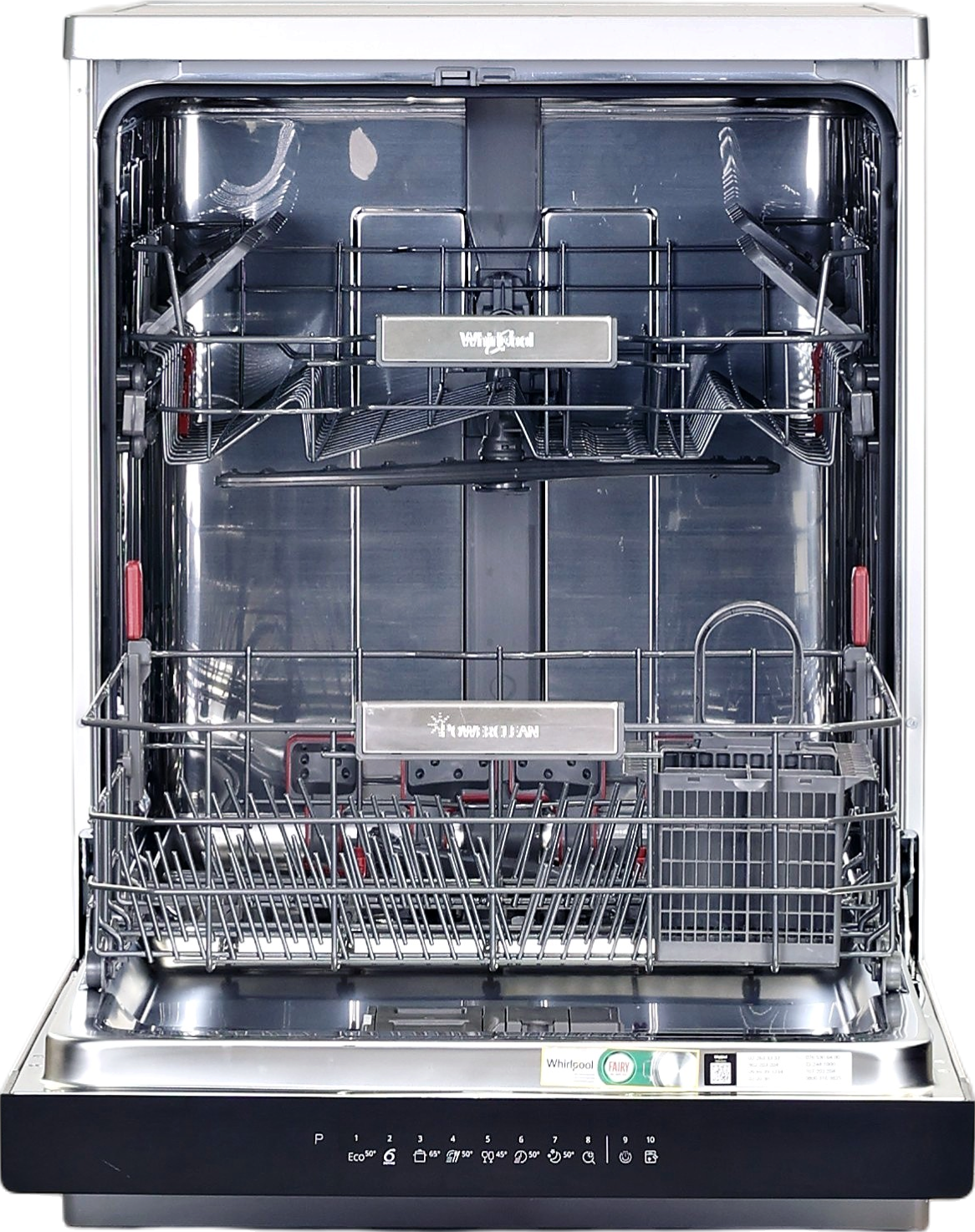 Lave-vaisselle pose libre WHIRLPOOL WFO3T133P6.5X Bon état Whirlpool reconditionné disponible sur Underdog | Dero