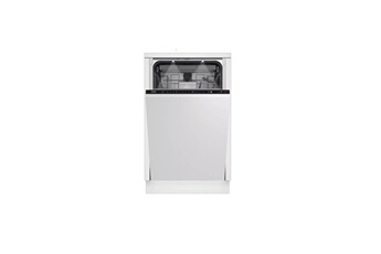 Lave vaisselle tout integrable 45 cm BDIS38040A, 10 couverts, 8 programmes, AutoDose Bon état Beko reconditionné disponible sur Darty