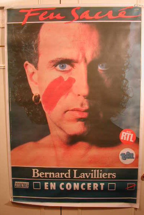 Lavilliers Bernard - 80x120 cm - AFFICHE / POSTER État correct N/A reconditionné disponible sur Fnac