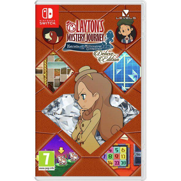 Layton's Mystery Journey: Katrielle and the Millionaires' Conspiracy Deluxe Edition - Nintendo Switch Reconditionné - 39,00 € Layton's Mystery Journey: Katrielle and the Millionaires' Conspiracy Deluxe Edition - Nintendo Switch Reconditionné Level-5 reconditionné disponible sur Backmarket