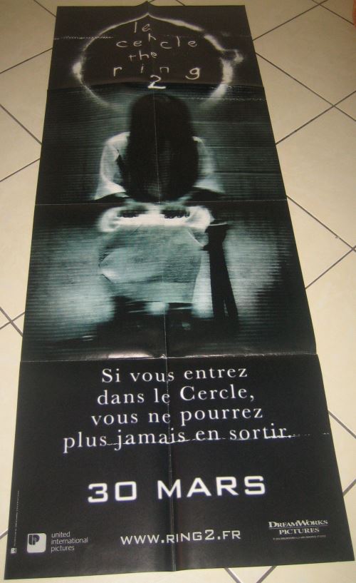 Le Cercle The Ring AFFICHE CINEMA ORIGINALE État correct N/A reconditionné disponible sur Fnac
