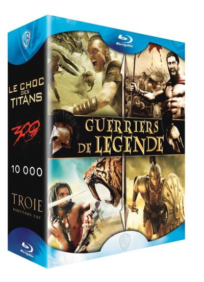 Le Choc des Titans - 300 - 10 000 - Troie - Coffret Blu-Ray État correct reconditionné disponible sur Fnac