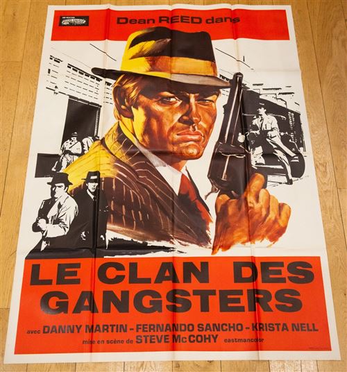 Le clan des gangsters - Dean Reed - 120x160cm - Affiche de cinéma originale État correct N/A reconditionné disponible sur Fnac
