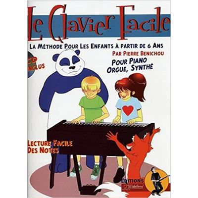 Le clavier facile methode pour enfants (+CD)- BENICHOU Pierre État correct reconditionné disponible sur Fnac