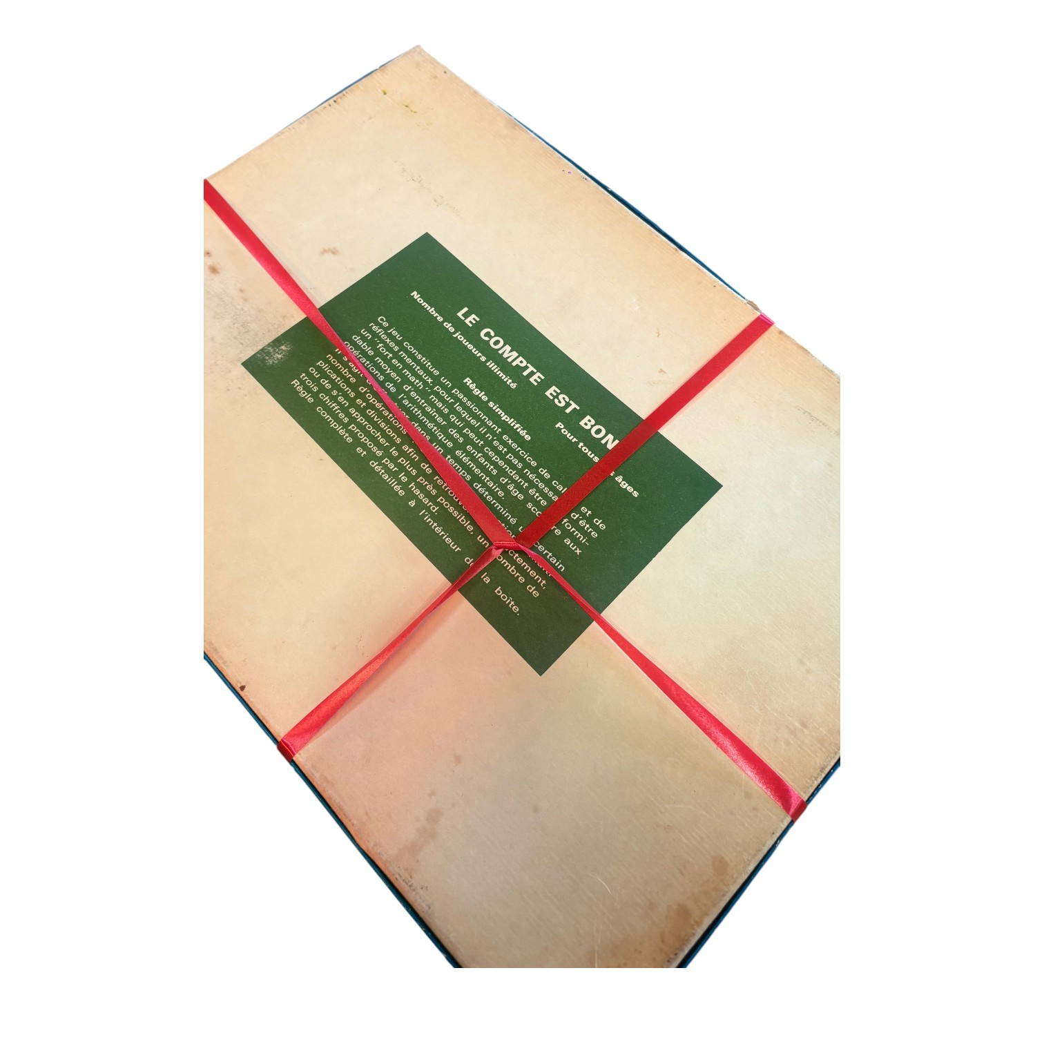Voir photo 2 de Le compte est bon - jeu de société vintage Le compte est bon - jeu de société vintage État correct reconditionné photo 2