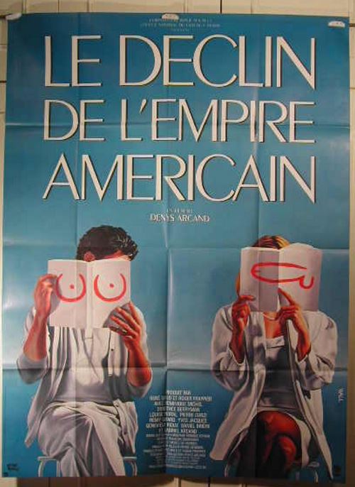 Le Declin de l'Empire Americain - affiche pliée - 116x158 cm - AFFICHE / POSTER État correct N/A reconditionné disponible sur Fnac