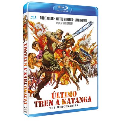 Le Dernier Train du Katanga (1968) (The Mercenaries) (Blu Ray) État correct reconditionné disponible sur Fnac