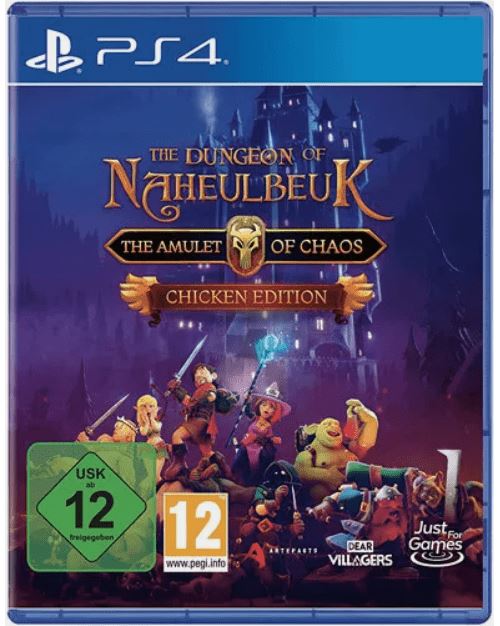 Le Donjon de Naheulbeuk L'Amulette du Désordre Chicken Edition PS4 Version USK État correct reconditionné disponible sur Fnac