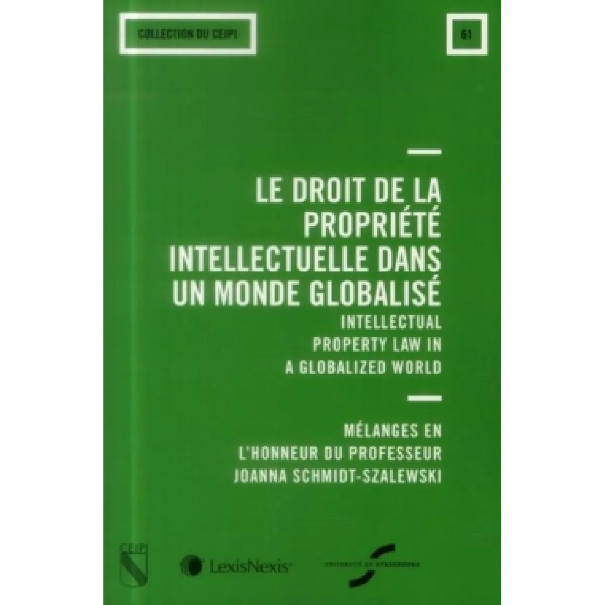 Acheter Le droit de la propriété intellectuelle dans un monde globalisé : mélanges en l'honneur du professeur Joanna Schmidt-Szalewski. Intellectual property law in a globalized world État correct - 20,89 € Le droit de la propriété intellectuelle dans un monde globalisé : mélanges en l'honneur du professeur Joanna Schmidt-Szalewski. Intellectual property law in a globalized world État correct N/A (Il ne s'agit pas d'une marque reconditionné disponible sur Rue du Commerce Seconde Vie