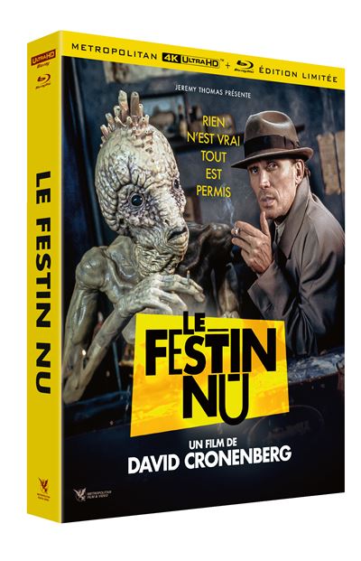 Le Festin nu Édition Collector Limitée Blu-ray 4K Ultra HD État correct reconditionné disponible sur Fnac