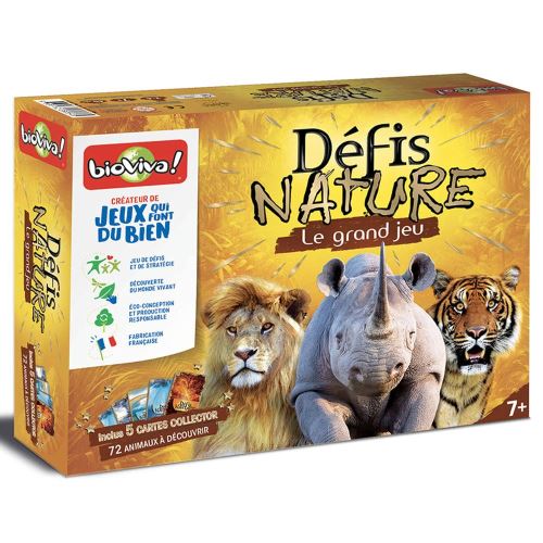 Acheter Le grand jeu Bioviva Défis Nature avec Cartes Collector État correct - 10,40 € Le grand jeu Bioviva Défis Nature avec Cartes Collector État correct reconditionné disponible sur Fnac
