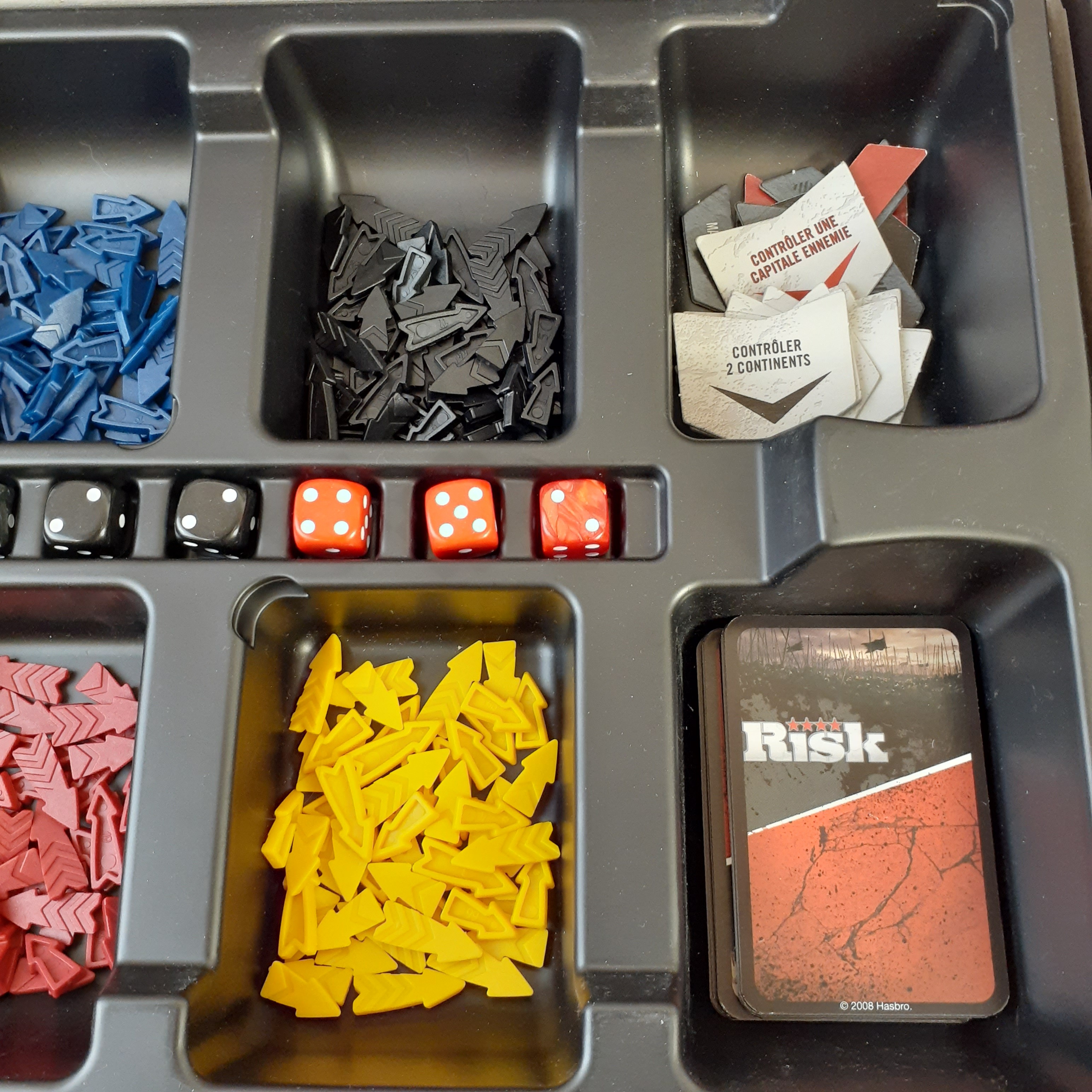 Voir photo 5 de Le jeu de conquêtes stratégiques ! Risk Le jeu de conquêtes stratégiques ! Risk Très bon état reconditionné photo 5