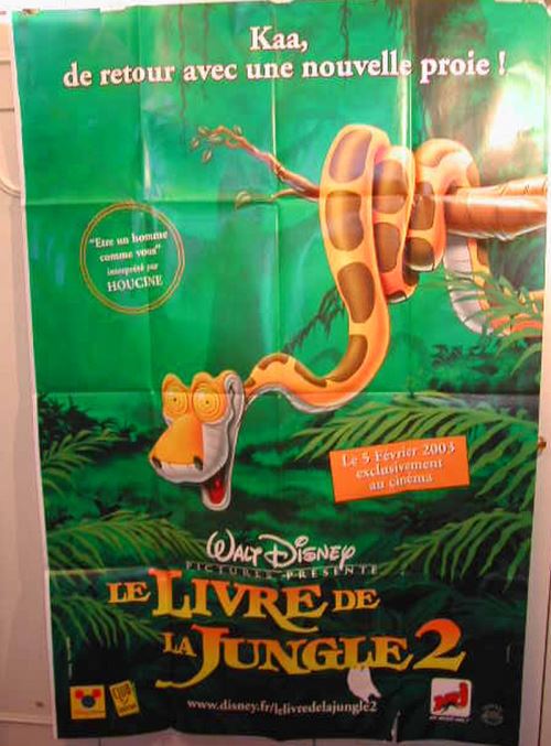 Le livre de la Jungle - 120x175 cm - AFFICHE / POSTER État correct - 14,99 € Le livre de la Jungle - 120x175 cm - AFFICHE / POSTER État correct N/A reconditionné disponible sur Fnac