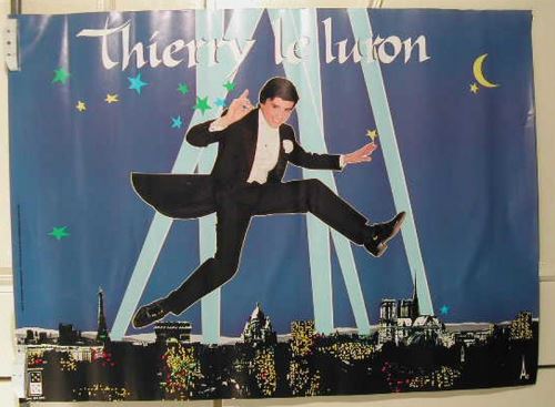 Le Luron Thierry - 43x60 cm - AFFICHE / POSTER État correct N/A reconditionné disponible sur Fnac